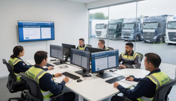 Les formations capacité de transport poids lourd +3,5t en ligne : la solution efficace pour 2026